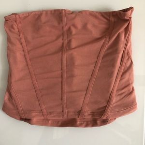 Free people strapless top